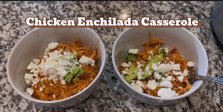 Chicken Enchilada Casserole – a Yummy Timesaver!